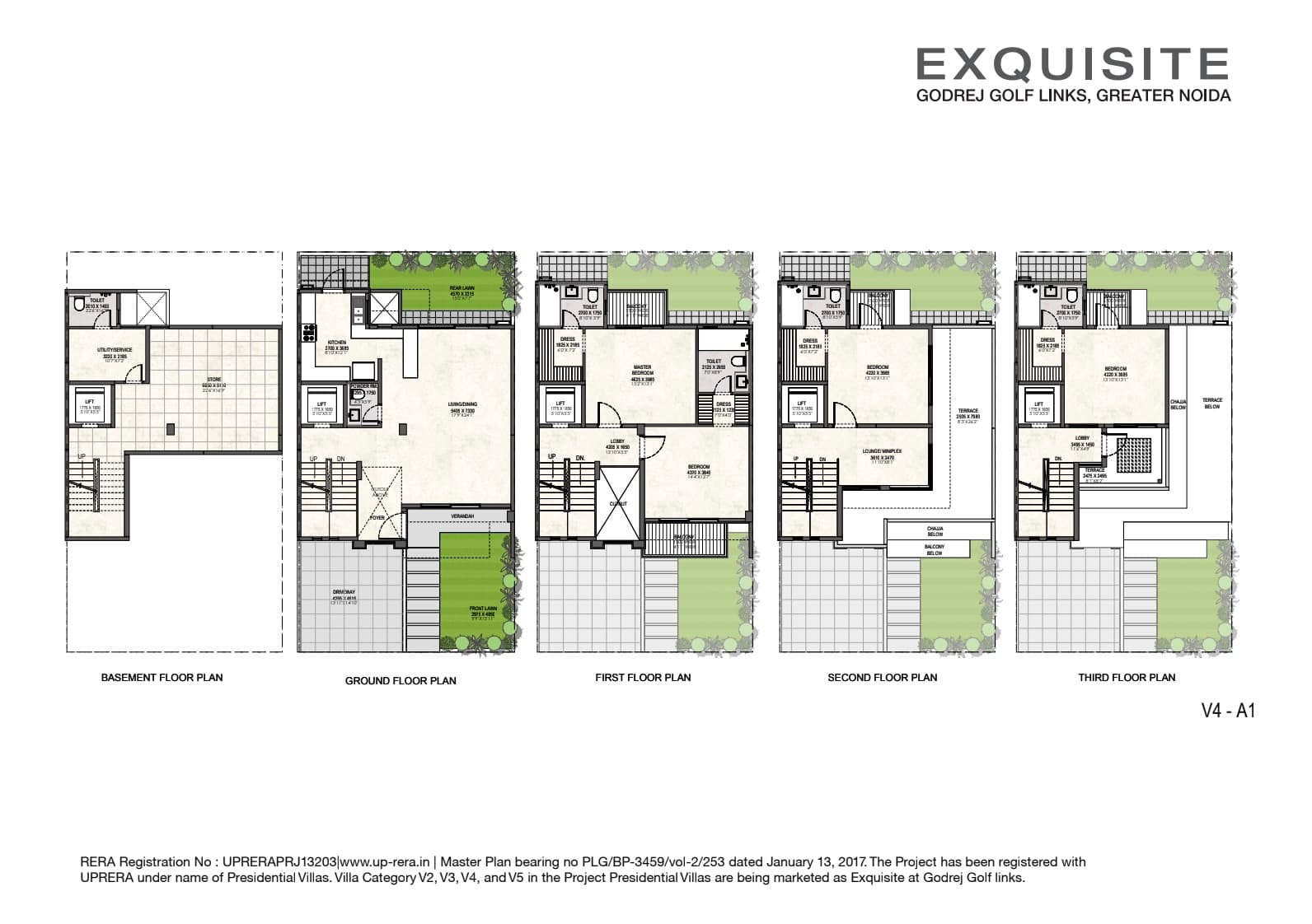Villa 220 sq-yard